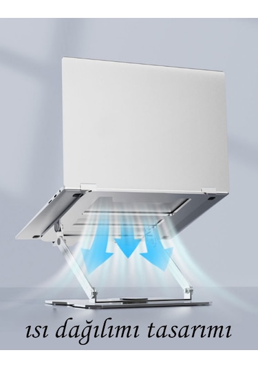 360'dönen Çelik Laptop Standı Dizüstü Bilgisayar Tablet Yükseltic