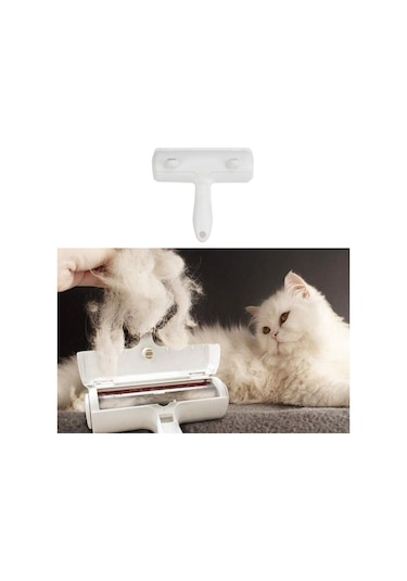 Hazneli Kedi Köpek Tüy Toplama Aleti