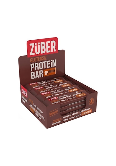 Züber Fındıklı Protein Barı 12 x 35 G