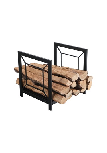Odun Koymak İçin Sepet Şömine Yanı Metal Odunluk