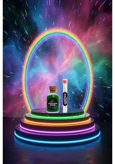 Mentol Topu 1000 Adet Extra Yeşil Mentol 1 Adet Apliaktör Hediye Çok Renkli