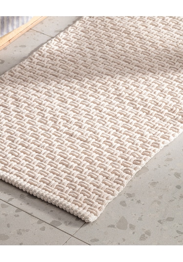 Madame Coco Najac Banyo Paspas - Krem - 50x80 Cm 8684427045336 Ekru