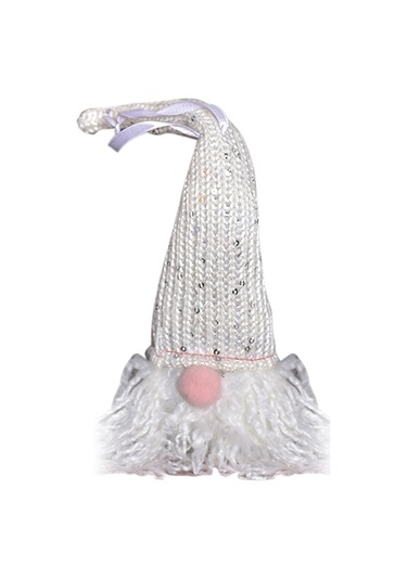 Qingmipy Işıklı Asılı Peri Bebeği Dekorasyonu - Noel Ve Hediye İçin Şirin El Yapımı Aksesuar Beyaz