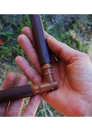 100mt. Kahverengi Deliksiz Damlama Sulama Borusu Malzemeleri