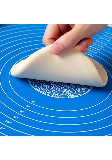 River World 40x50 CM Silikon Ölçekli Kullanımı Kolay Hamur Açma Ma