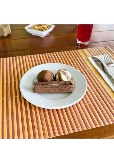 Alezy 597 Göreme Melamin Termostar Grm Servis Tabak 17 Cm Beyaz