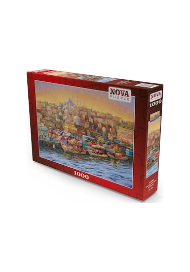 Nova 1000 Parça İstanbul Eminönü Balıkçıları Puzzle - Nikolay Siv