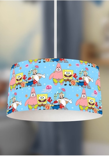 Sünger Bob Çocuk Odası Sarkıt Avize