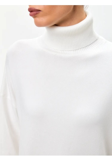 Sara Collection Yaka Detaylı Oversize Kazak 282340099