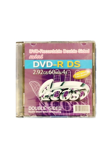 Four Cos Mini Dvd-R Ds 2.92 Gb 4X Çift Taraflı Kaydedilebilir Dvd