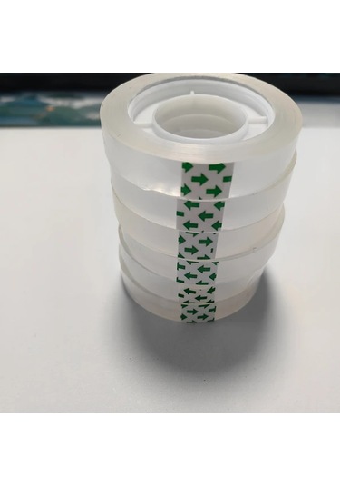 Willowhaven 6 Rulo Yüksek Yapışkanlı Şeffaf Bant, Hediye Paketleme Ve Ofis Kullanımı İçin Uygun