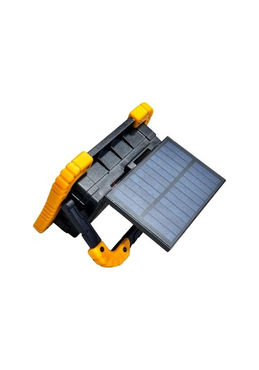 Lambada Solar 12v Cob Ledli El Projektörü Güneş Enerjili-şarjlı Usb Çıkışlı