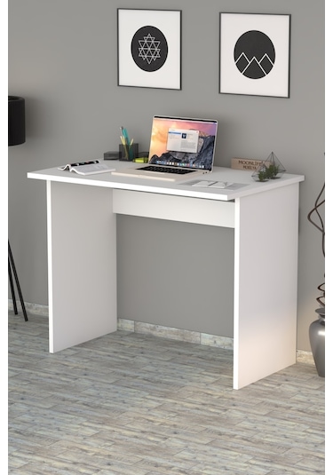 Moonlife Yağmur Çalışma Masası Beyaz