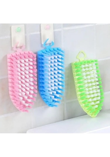 Esnek Bükülebilir Temizlik Fırçası Çok Renkli