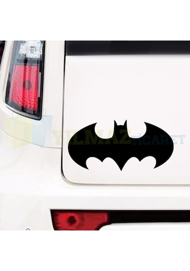 Batman Logo Bagaj Tampon Oto Sticker Yapıştırma Etiket 2 Adet