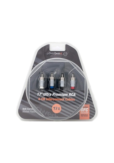 Powerbass Xrca-174 Powerbass %100 Bakır İki Çiftli Rca Kablo