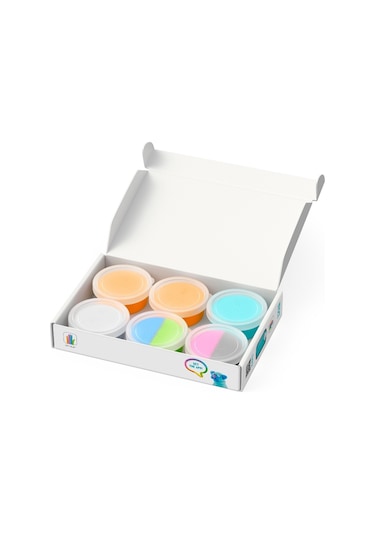 Hey Clay Hava İle Kuruyan Kil 6'lı Kutu - Köpek Hikayesi Spitz, Shiba Inu, Pug