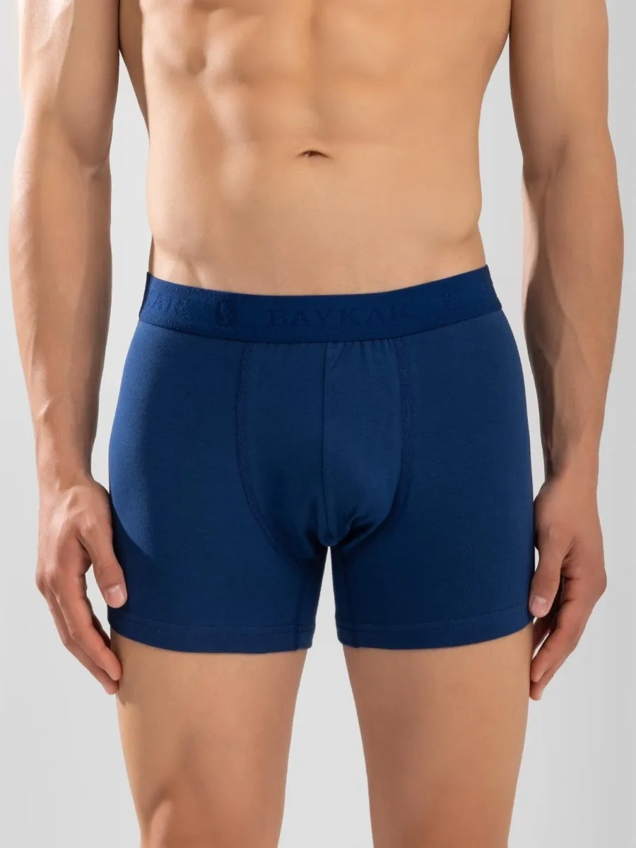 Baykar Erkekler İçin Mavi Boksör Külot 300871196 Mavi