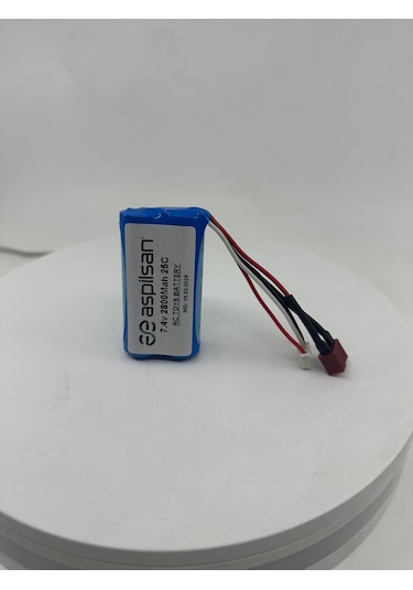 Enerjistar 7.4v 2800mah 18650 Rc Oyuncak Bataryası T Plug Soketli