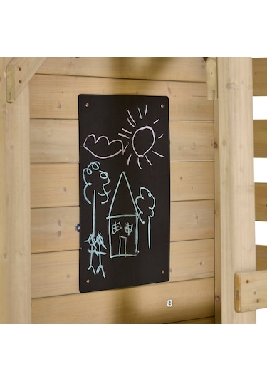 Plum Ahşap Gözetleme Kulesi Çok Renkli