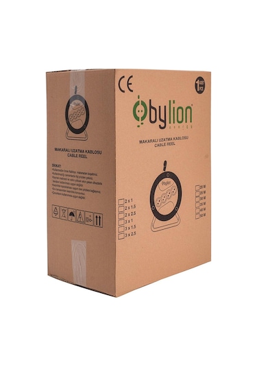 Bylion Boş Makara | Boş Kablo Makarası | 50 Mt. Kapasite