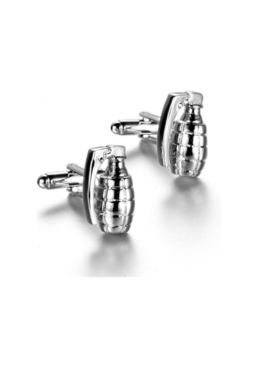 Homyl Vintage Gümüş Erkek Düğün Parti Hediye Gömlek Kol Düğmeleri Gümüş