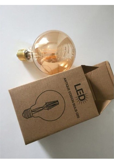 Edison E27 Duy G95 Glop Model 4W Rustik Led Ampul