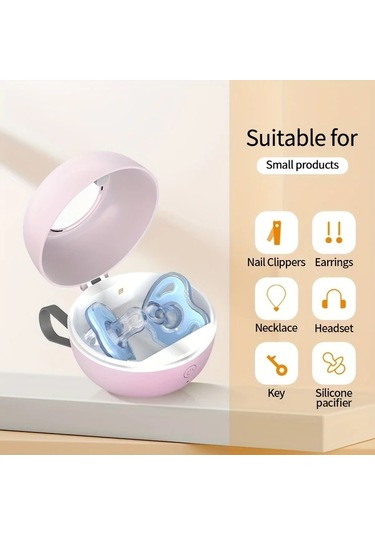 Willowhaven Mommed Taşınabilir Usb Sterilizatör Kutusu Beyaz - Emzik, Kulaklık Ve Küpe Temizleyici
