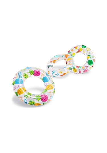 Çocuk Yüzme Simidi - Intex - Desenli - 51 Cm 59230
