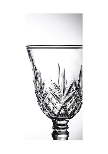 Madame Coco Dublin 4'lü Şarap Kadehi Seti - 240 Ml - Şeffaf 8684427129685 Çok Renkli