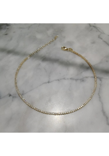 Su Yolu Gümüş Halhal Gold Gümüş