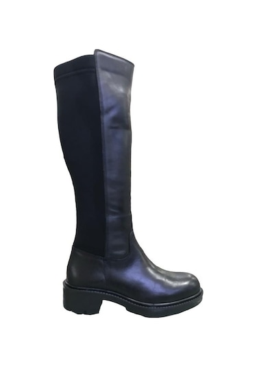 Burç Hakiki Deri Kadın Çizme 001