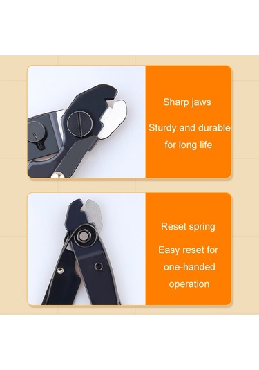 Sones Fiber Optik Tek Çeneli Miller Pense Kablo Kaplama Soyucu Sarı