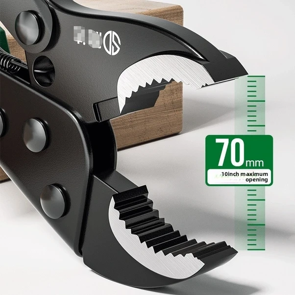 Willowhaven 03240210 10 İnç Mukavemetli Penseler Karbon Çelik Yuvarlak Burun Kaynak Metal İşleri