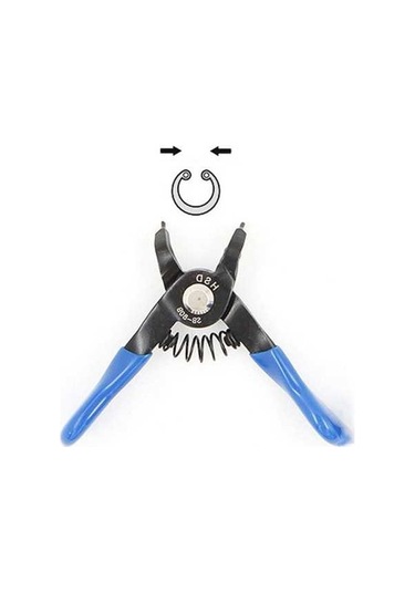 Dancemonkey Hsb-80b İç Delik Kavisli 10-25mm Kompakt Yaylı Pense Tespit Halkası