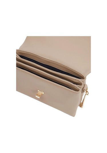 Tommy Hilfiger Kadın Çapraz Çanta Aw0aw17462afe Bej