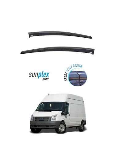 Ford Transit 02-13 Sunplex Marka Cam Rüzgarlığı Mugen 2'Li