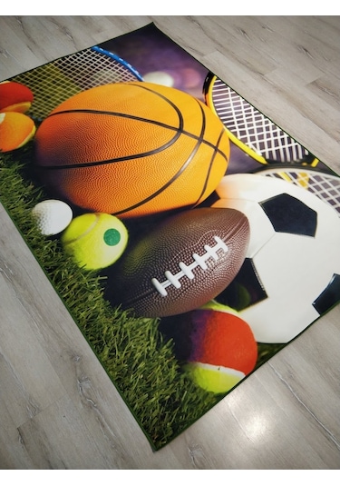 Doğuş 3Boyutluhalı 3D-910 Top Spor Halı 100X140Cm