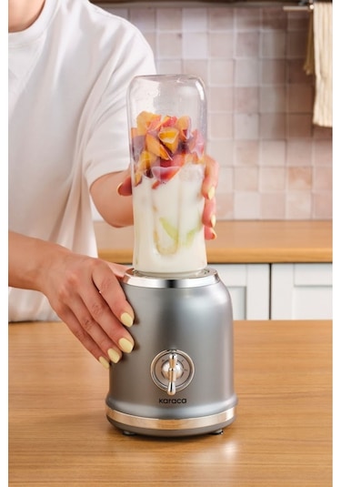 Karaca Retro Personal Kişisel Smoothie Blender
