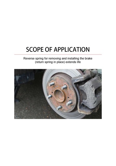 Xiyyadms Fren Yayları Montaj Ve Demontaj Aracı - Karbon Çelik Yapımı Fren Pensi