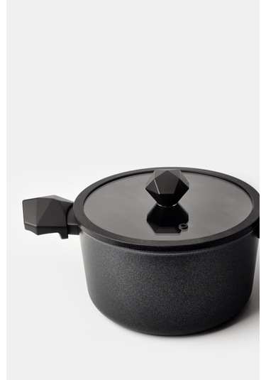 Gal Derin Tencere 20 Cm Siyah