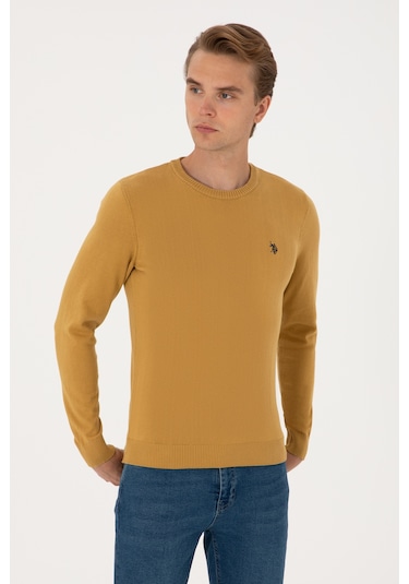 U.s. Polo Assn. Erkek Petrol Kazak /triko 50313713-vr151 Oıl