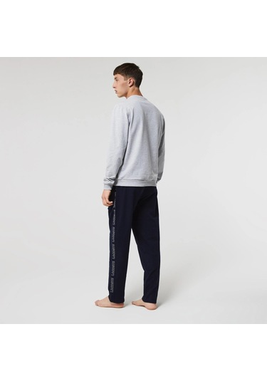 Lacoste Erkek Sweatshırt Sh7477-00-y9k Gri