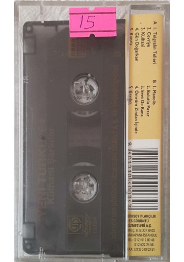 Plak Değildir Kaset Tir Yeni Türkü Külhani Şarkılar Kaset