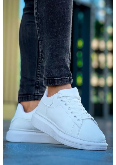 Luis A Costa Lc101 Beyaz Bağcıklı Erkek Ayakkabı Renkli