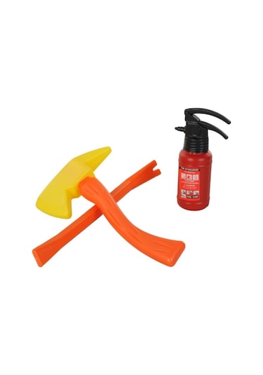 King Engin Oyuncak Yelekli İtfaiye Oyun  Seti