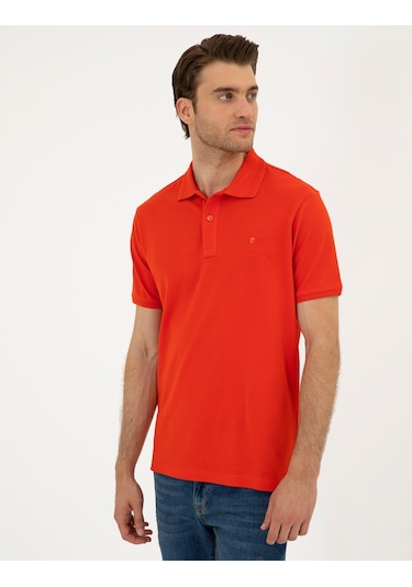 Pierre Cardin Erkek Kırmızı Tişört Basic 50280754-vr030 Kırmızı
