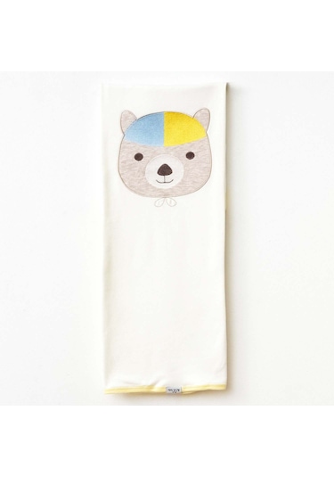 Aziz Bebe Bebek Battaniyesi 80x90 Cm 11452 Ekru