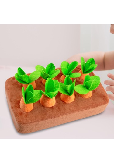 Suntek Oyunu Gelişimsel Eğitsel Çekme Motor 8-adet-havuç