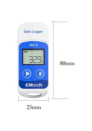 Elitech Mini Sıcaklık Kayıt Cihazı Datalogger Rc-5 Thr235
